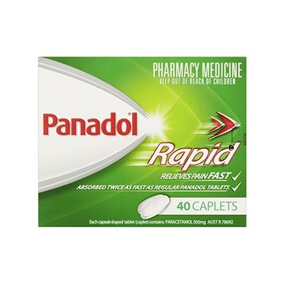 PANADOL RAPID CAPLET 40