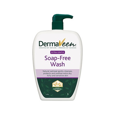 DERMAVEEN EXTRA GENTLE SOAP FREE WASH 1L